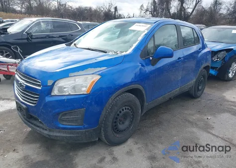 2015 Chevrolet Trax 1Ls z USA, uszkodzony, nr VIN KL7CJKSBXFB240560